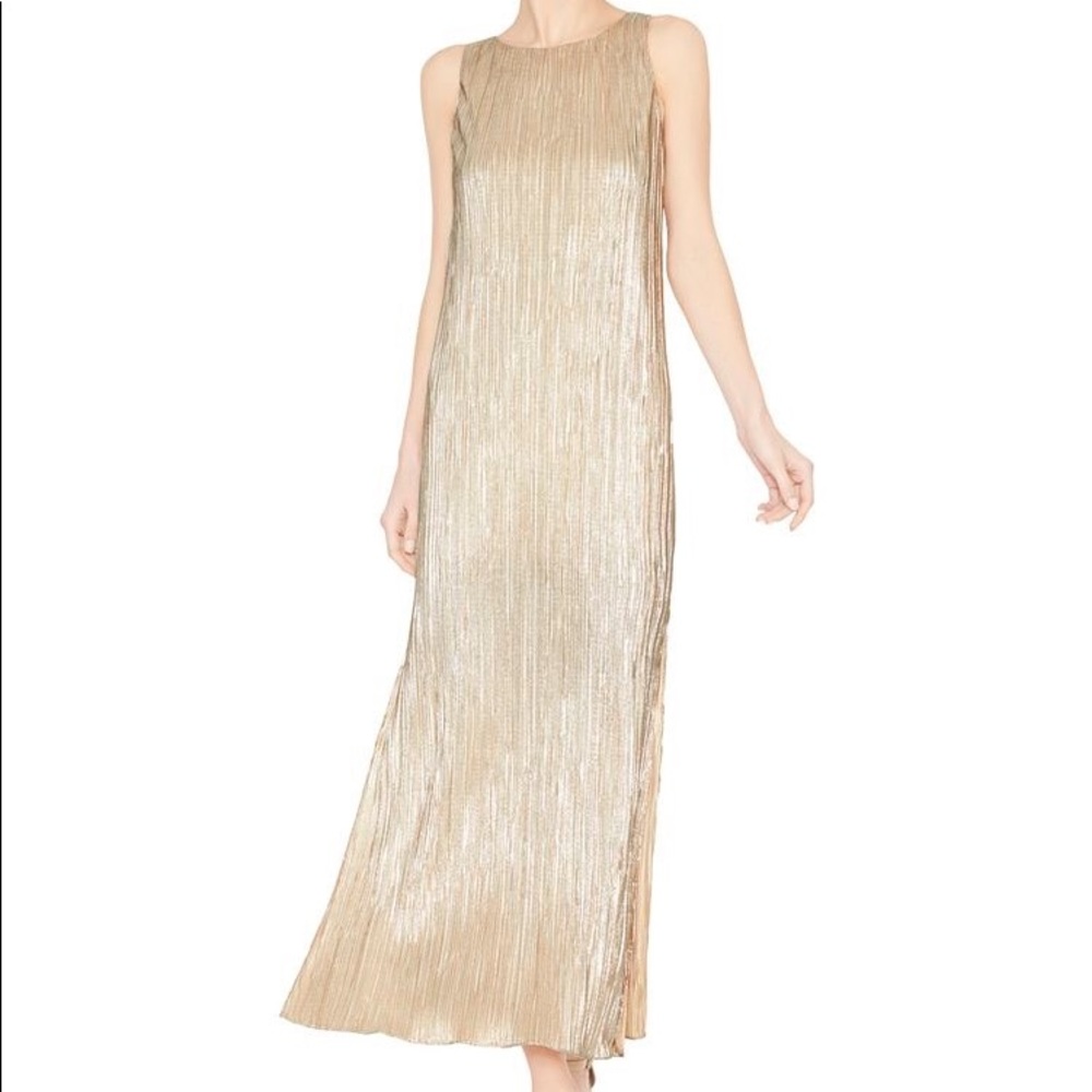 Lucia High Slit Loose Tank Dress by Alice + Olivia